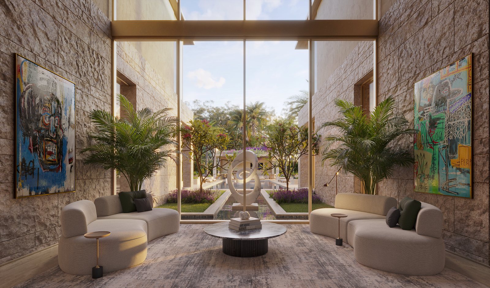 Luxury residence interior
